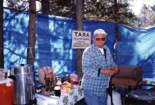 W1LVN in the "Field Day KITCHEN"